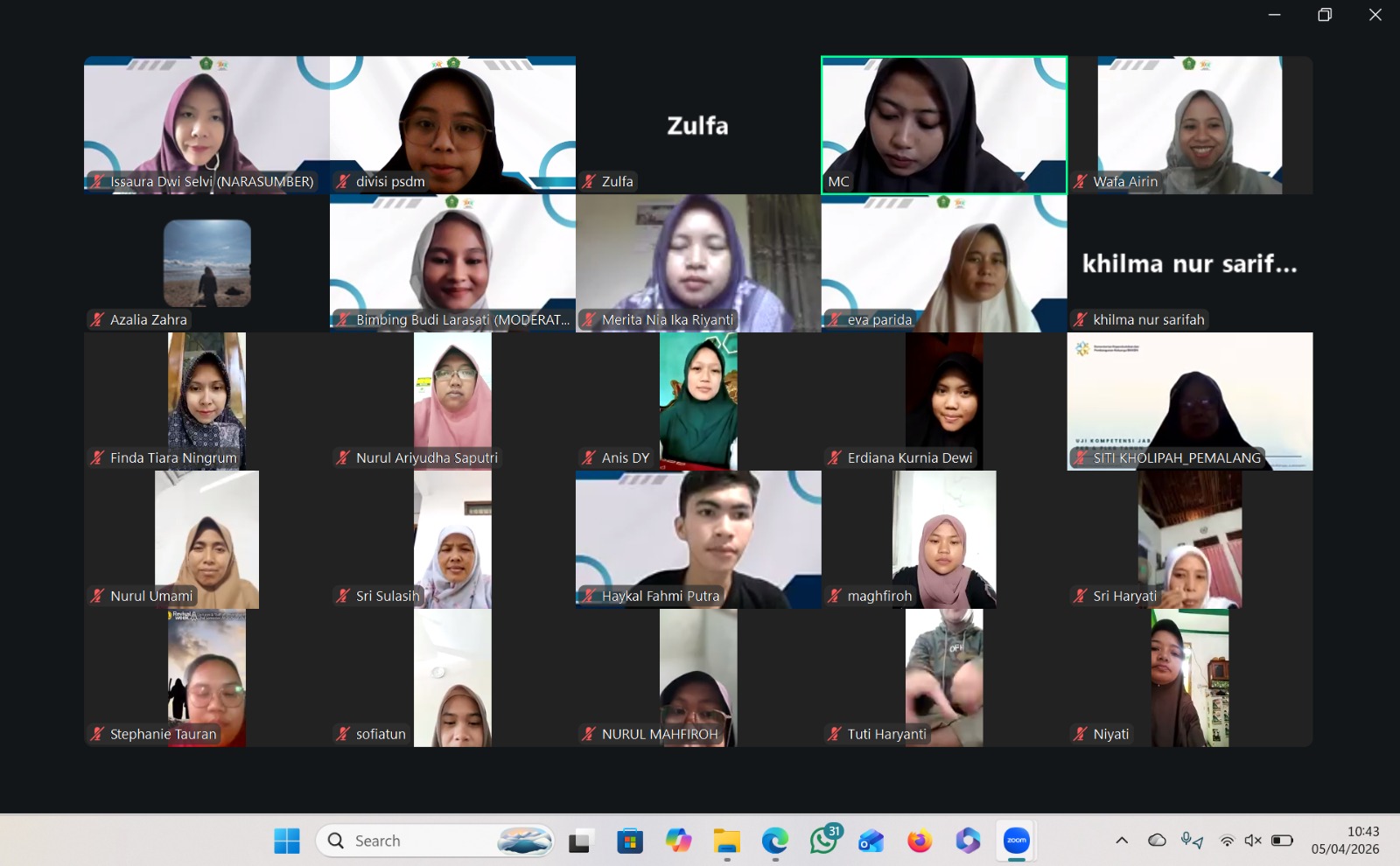 Prodi PAUD UMNU Kebumen Hadirkan Dosen Praktisi dalam Webinar Nasional 2026, Perkuat Kompetensi Calon Pendidik